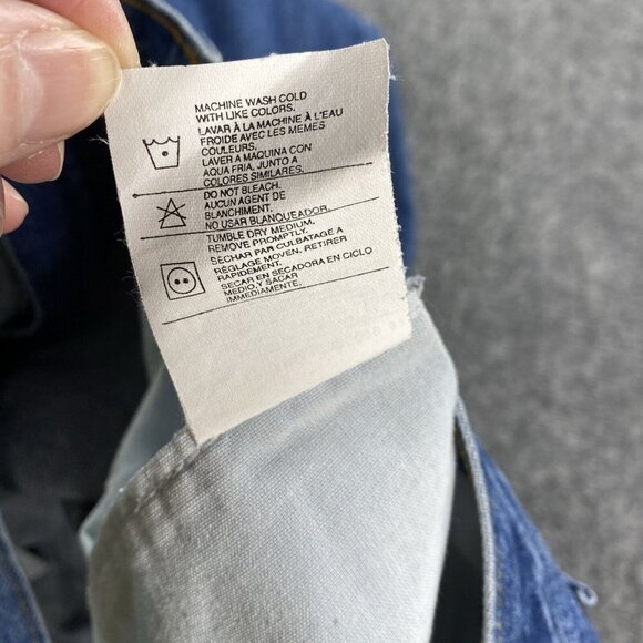Carhartt Jeans Mens 44x32 Blue Relaxed Fit Tapered Leg Denim Workwear Y2K Baggy - Picture 12 of 16
